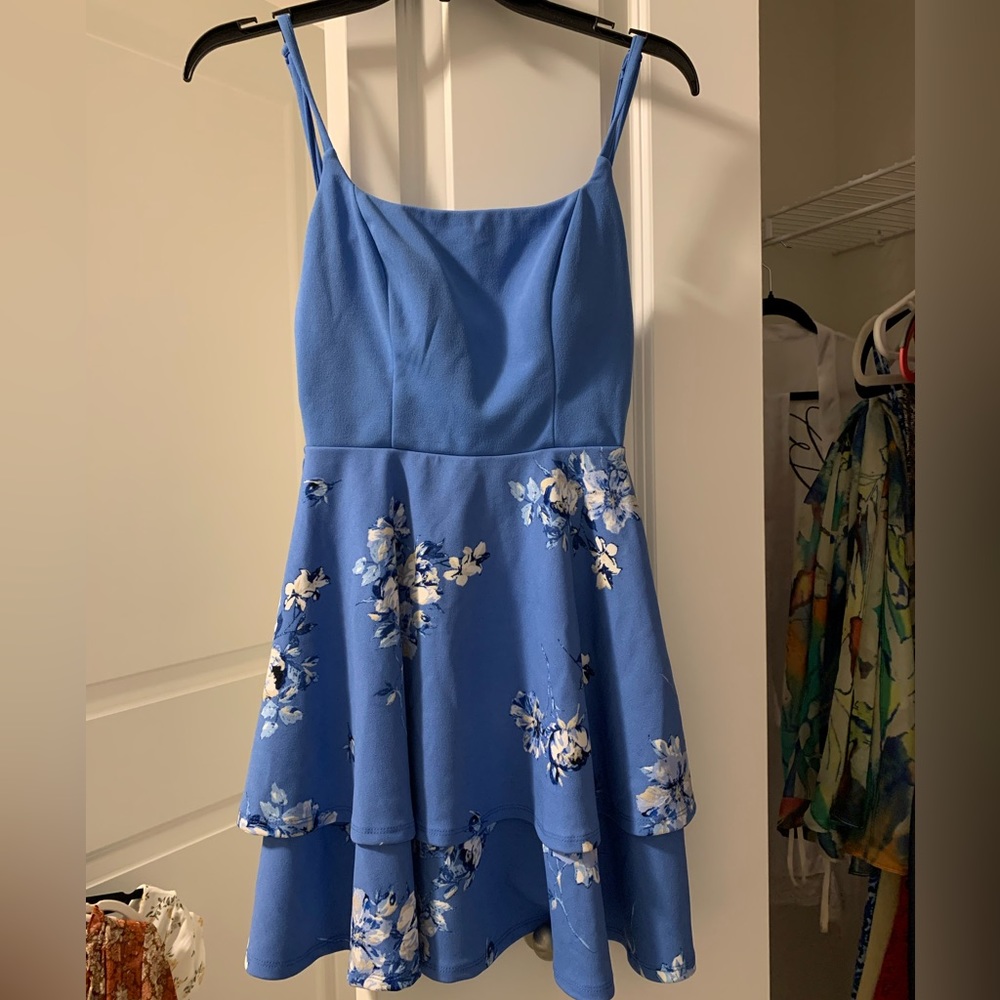Blue summer dress